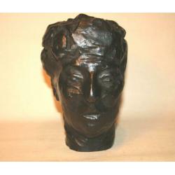 TOPSTUK ! bronzen Kunstwerk Charlotte van Pallandt . Truus