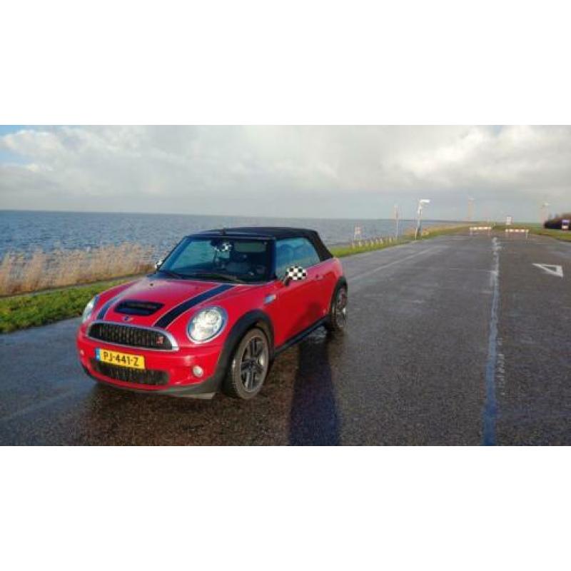 Mini Cooper S Cabrio CHILI uitv. XENON, LEER, PDC, etc