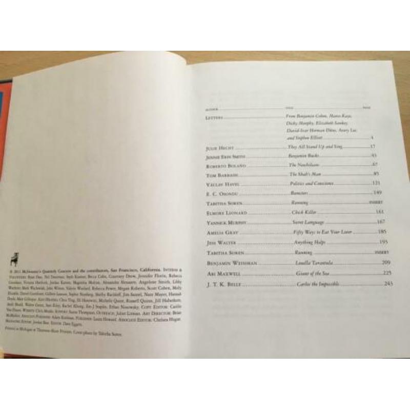 McSweeney's Issue 39, hardcover