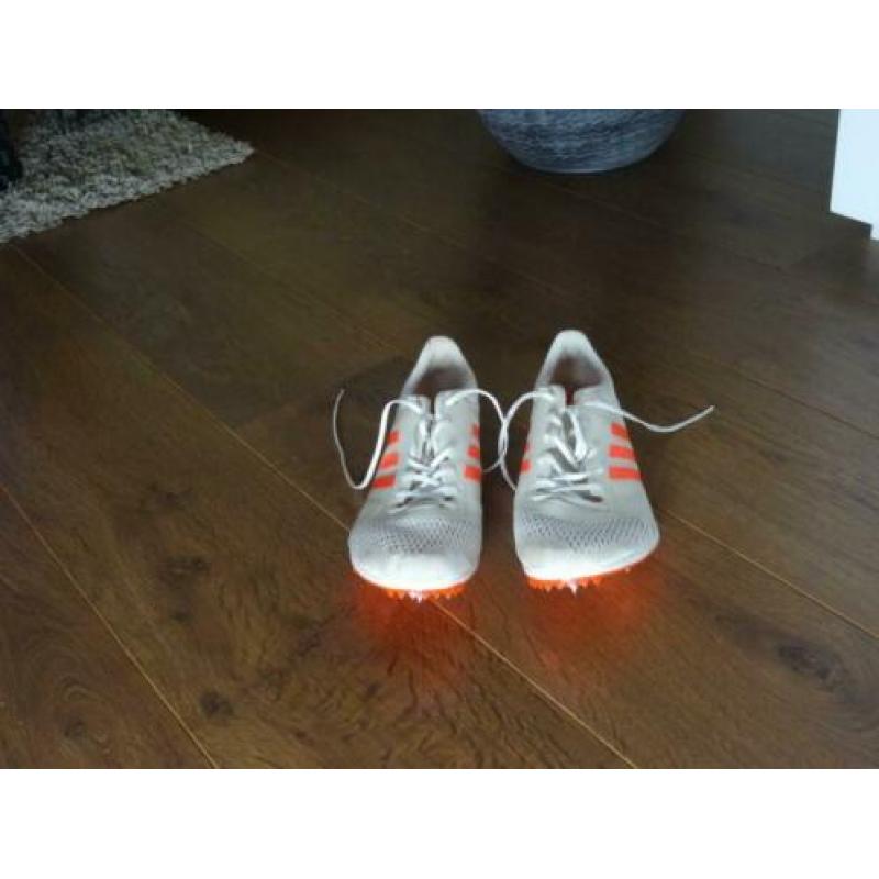 Adidas Adizero spikes maat 42 (valt klein)