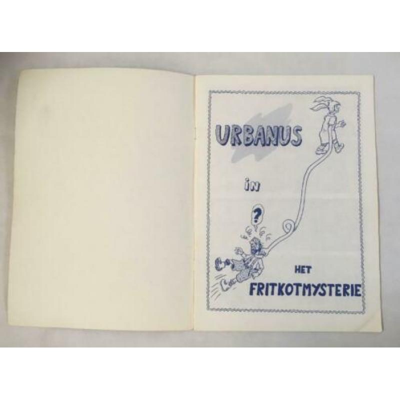Urbanus - 1 Het fritkotmysterie - 1983