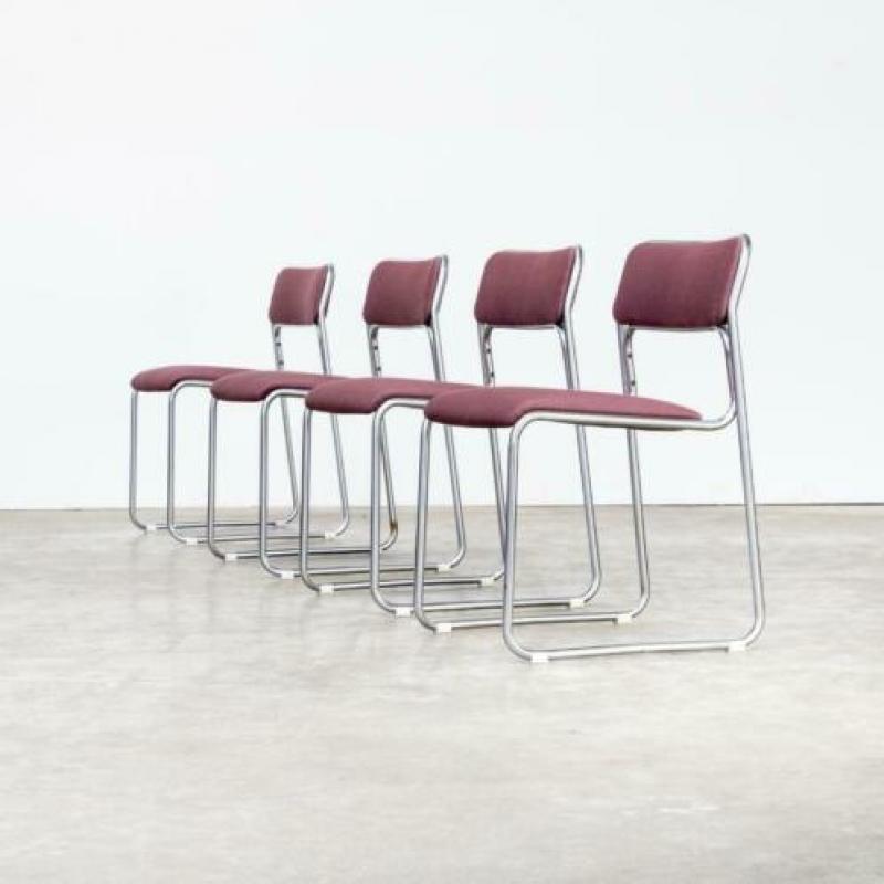 70s Vintage Design Stoel "SE09" - 't Spectrum set/4