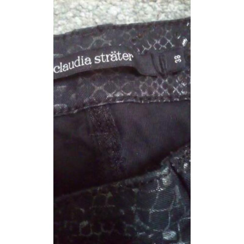 Claudia sträter snakeprint jeans