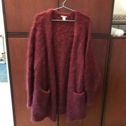 H&M trend vest mt s bordeaux rood