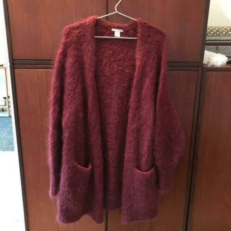 H&M trend vest mt s bordeaux rood