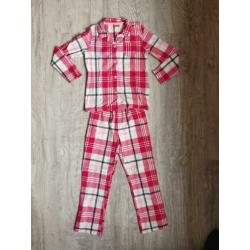 Nieuw! Pyjama van de Hema 134, roze,wit,glitter