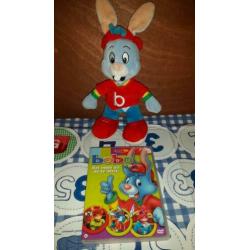 BOBO knuffel 30 cm groot + dvd Het beste uit de tv serie