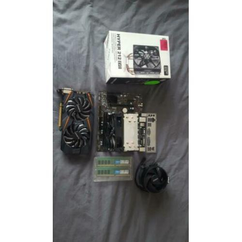 GTX 1060 3GB , Ryzen 3 1300x , MSI A320m Pro-VD/S , 8GB Ram