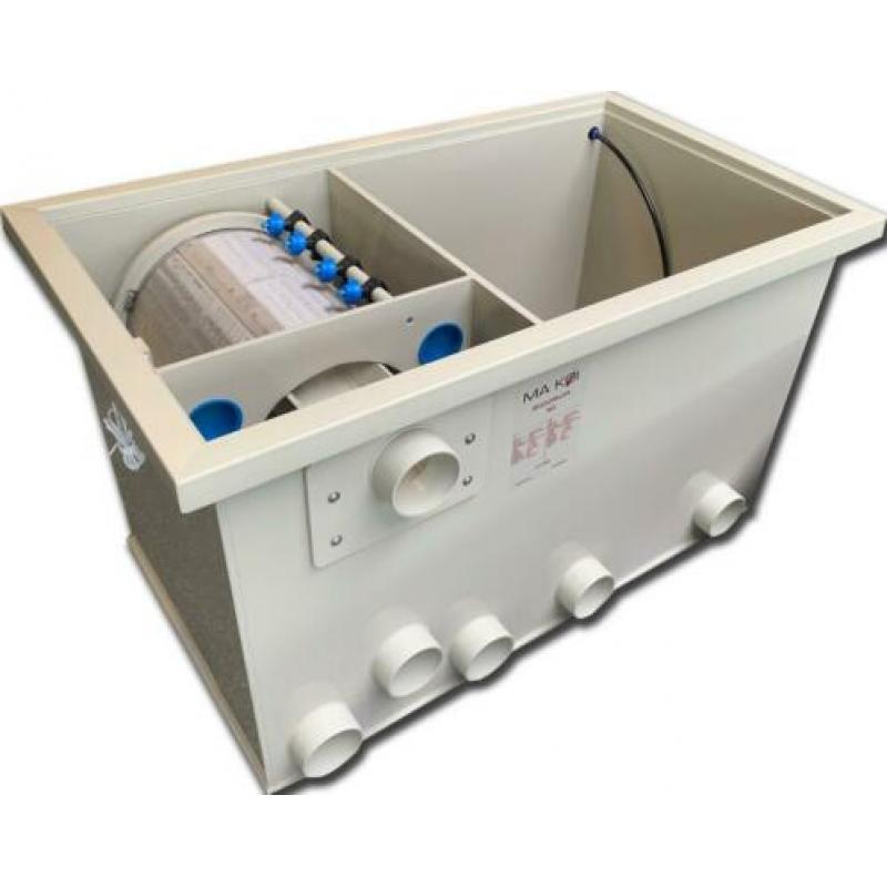 Makoi Biodrum 40. Trommelfilter en Bewegendbed in 1 module