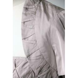 Karen Millen - NIEUW / jurk lever roze / bolero maat S