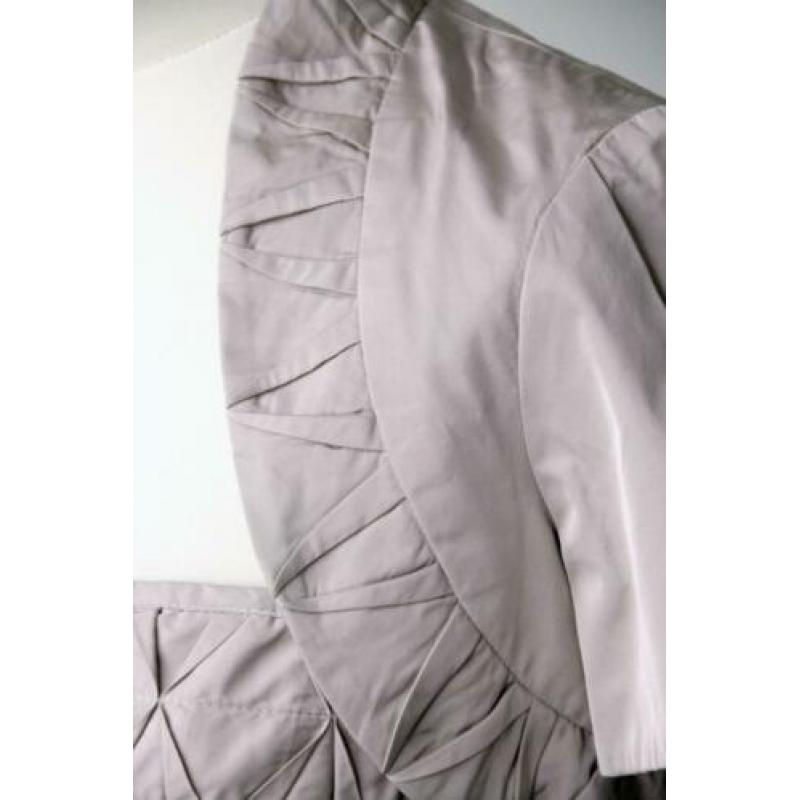 Karen Millen - NIEUW / jurk lever roze / bolero maat S