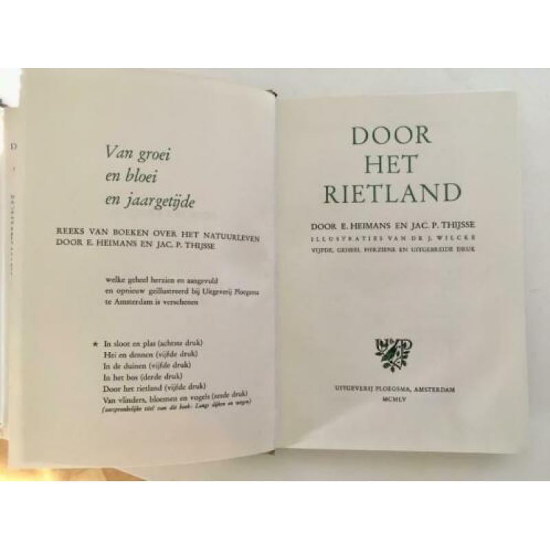Door het rietland, Heimans en Thijsse