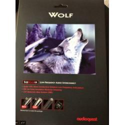 Audioquest Wolf subwoofer kabel nieuw 769 euro nu 398 euro