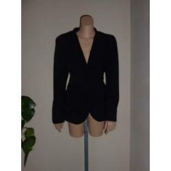 Blacky Dress nieuw zwart jasje mt. 40