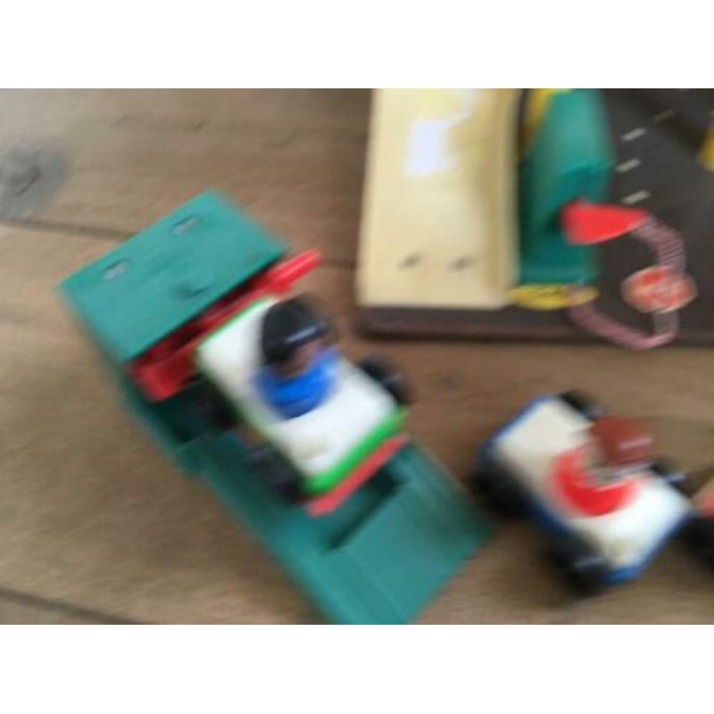 Fisher price garage, fisher price speelgoed