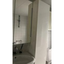 Hoge badkamerkast wit (40x192) zgan GODMORGON Ikea wit