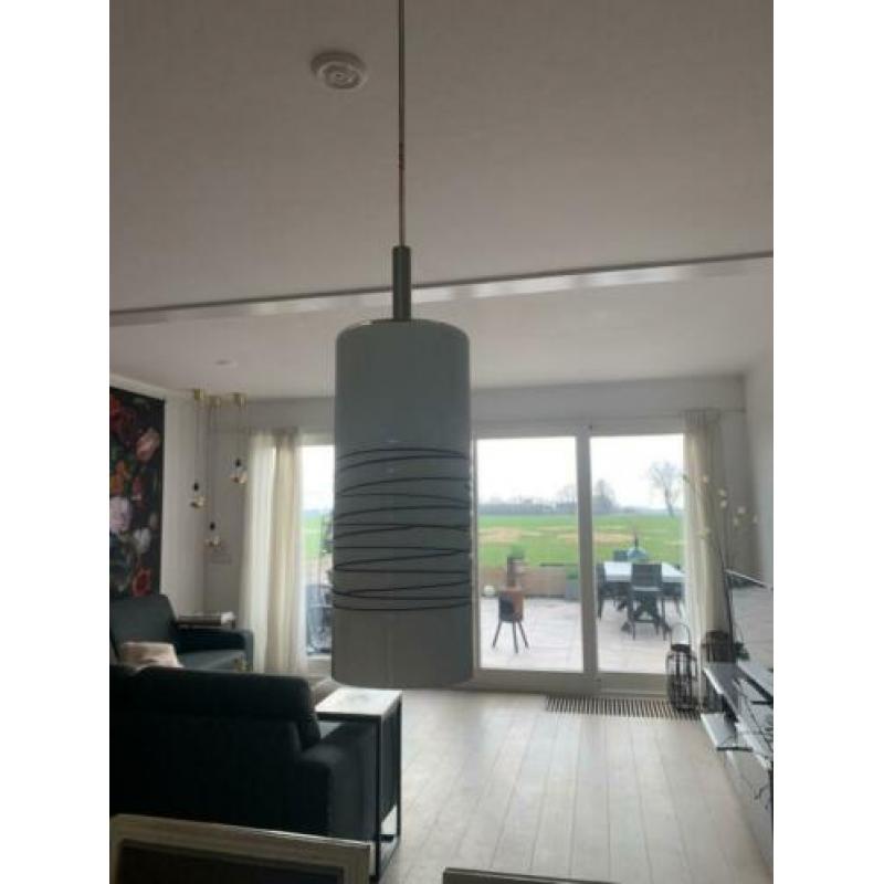 Witte hanglamp met 4 lichtpunten