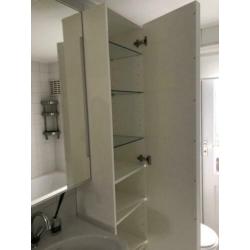 Hoge badkamerkast wit (40x192) zgan GODMORGON Ikea wit