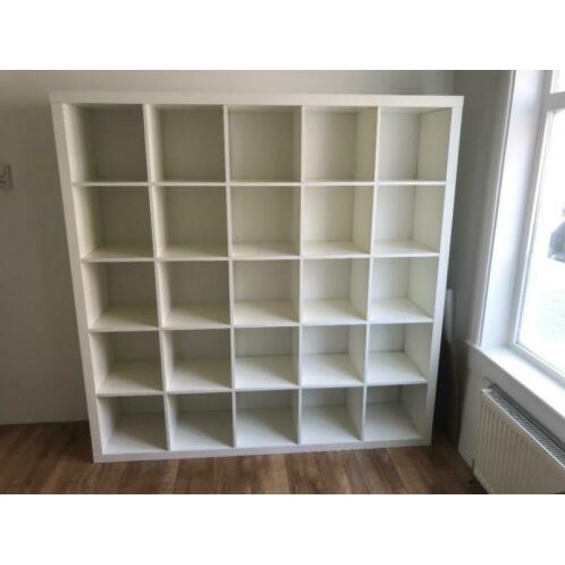 Kallax / Expedit witte vakkenkast 25 vakken IKEA