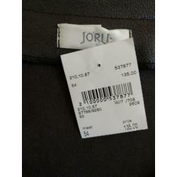 Nieuwe gaaf stoer zwart jasje van jorli maat 54 NU €25!!!