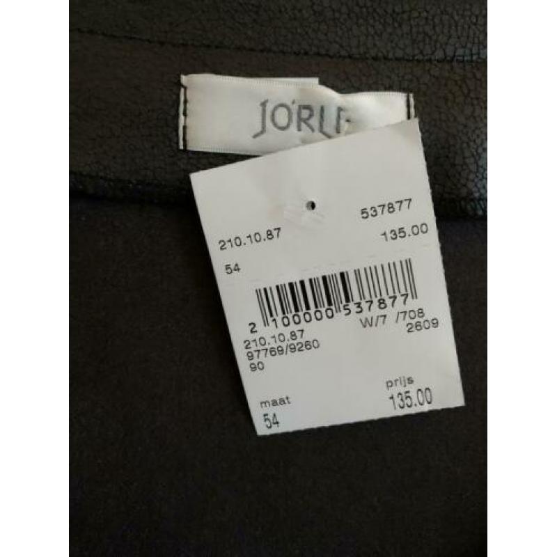 Nieuwe gaaf stoer zwart jasje van jorli maat 54 NU €25!!!