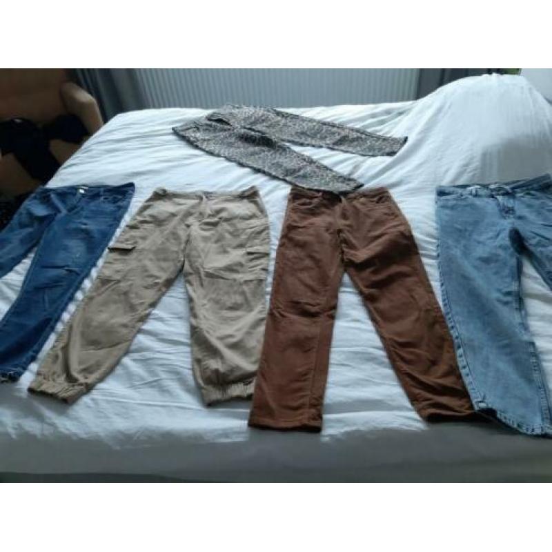 5 mooie broeken maat 38 €5 ps