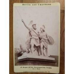 Kabinetfoto Berlijn 14 december 1893 Belle Alliance Platz