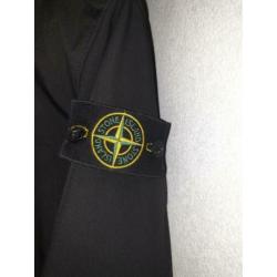 Stone island, soft shell, zwart, S