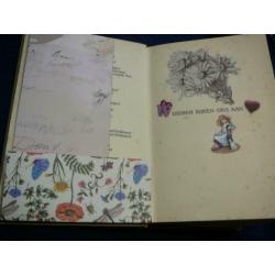 Vintage ephemera album / journal 1929 - boek met een verhaal