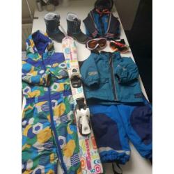 Skibroek blauw mt 92