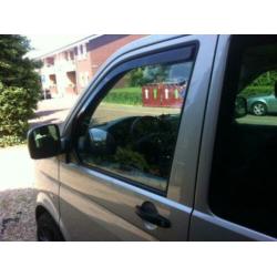 Transporter zijwindschermen getint pasvorm t2 t3 t4 t5 t6