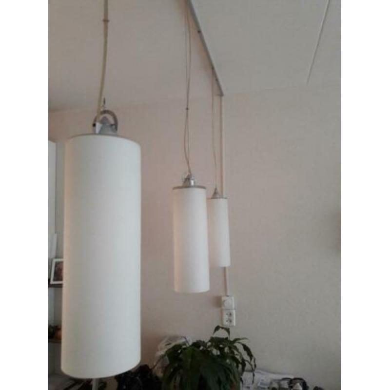 5 melkglas hanglampen