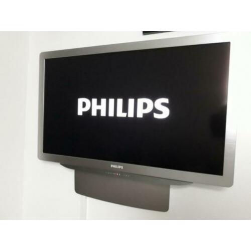 TV Philips ambilight type 32PFL9705H/12 met muurbeugel