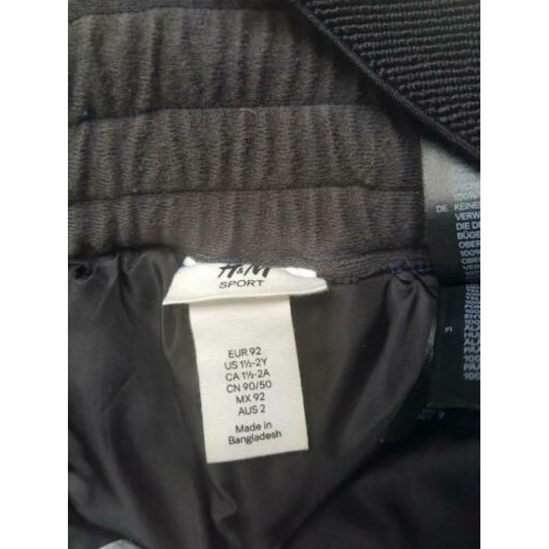 Skibroek blauw mt 92