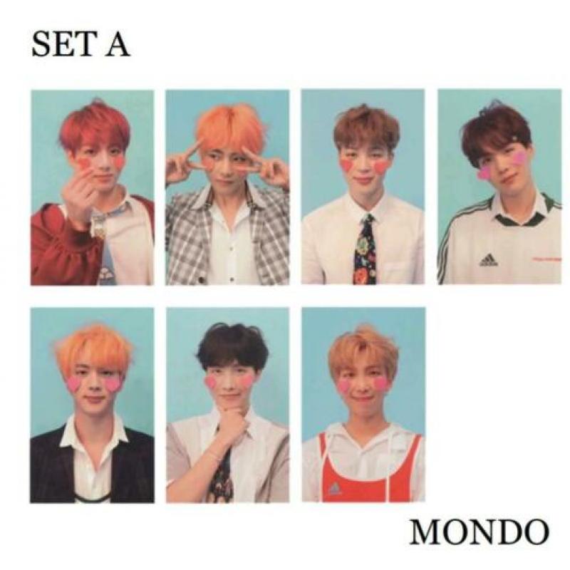 BTS Photocards photocard SET 7 suga RM V love yourself KPOP