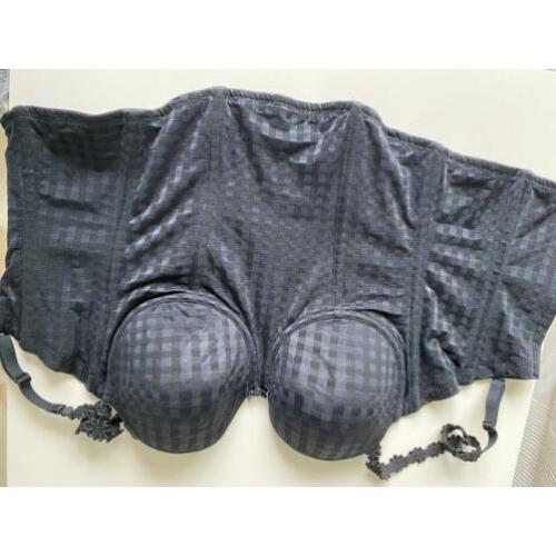 Setje Marie Jo bustier met 2 broekjes 70 E /40