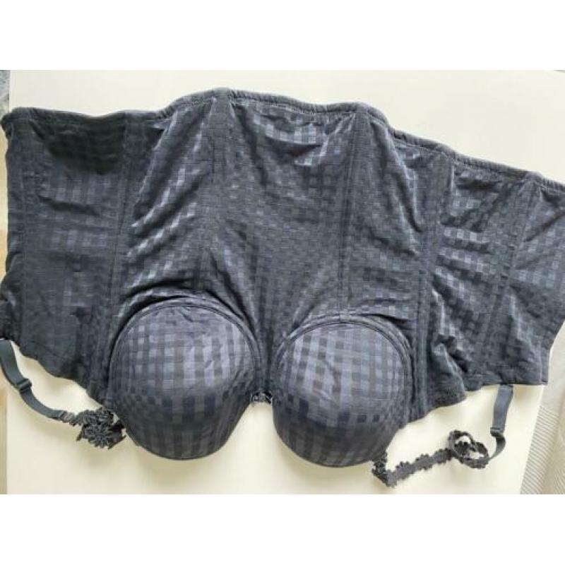 Setje Marie Jo bustier met 2 broekjes 70 E /40