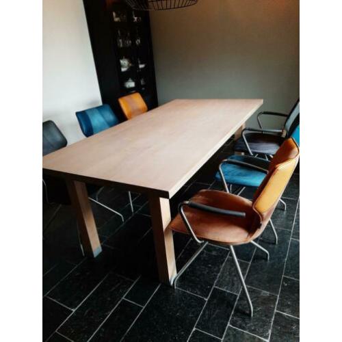 massief houten tafel 200 x 100 cm