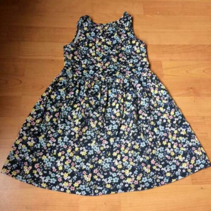 Mouwloos bloemenjurkje 110-116 H&M