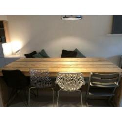 Steigerhouten eettafel 8 personen 220 cm