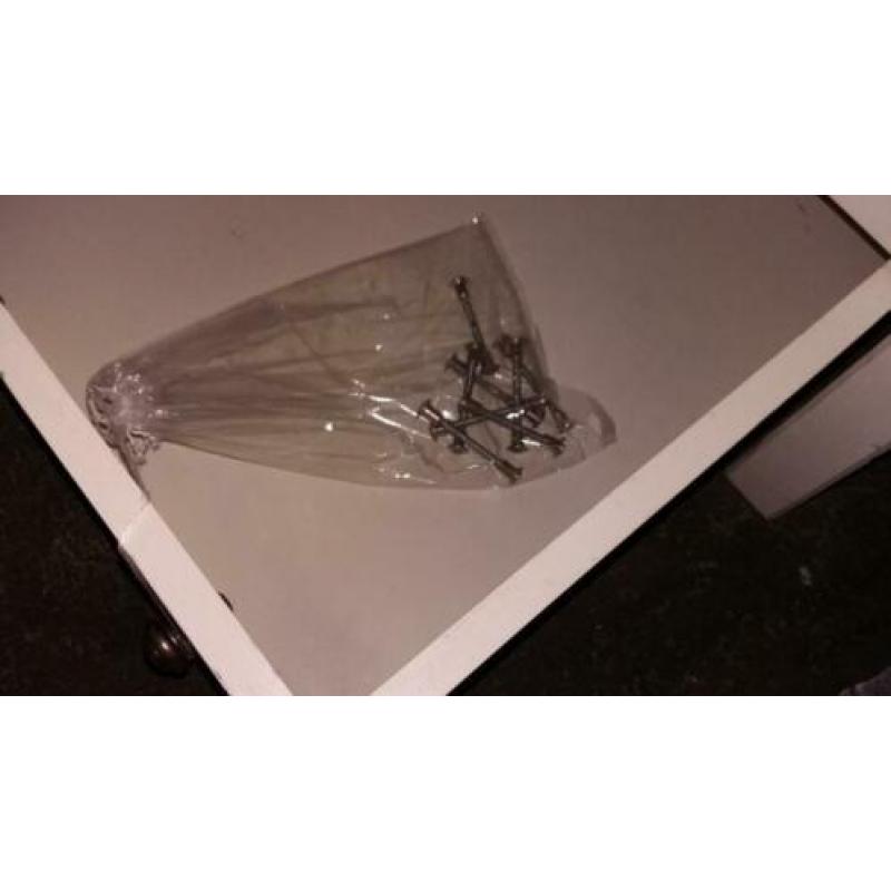 Houten box met lade en verstelbare bodem