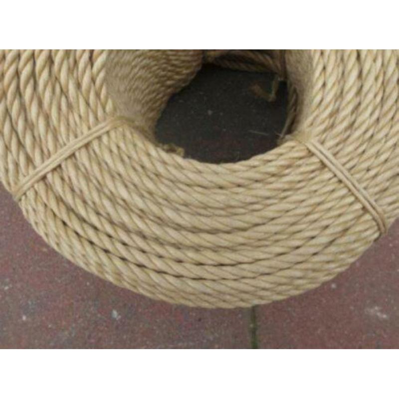 6 mm PP touw op klossen van 220 meter.