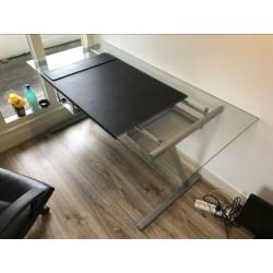 Prachtig Glazen Bureau