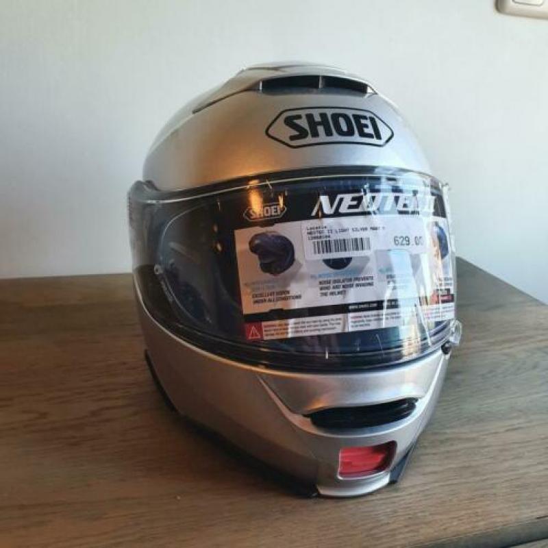 Shoei neotec 2 light silver 2019 nieuw in doos maat L