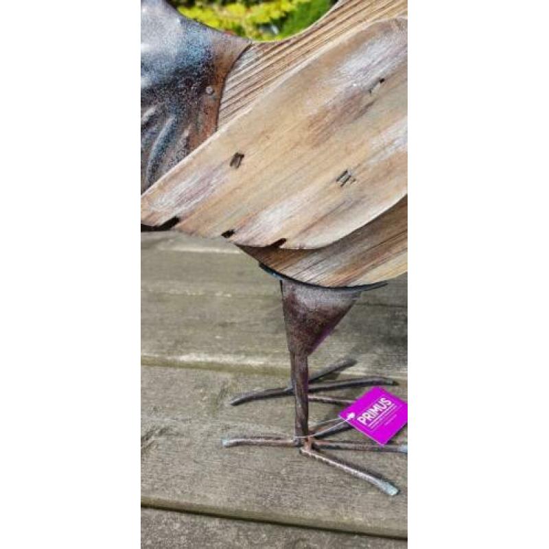 HAAN / van metaal en hout gemaakt