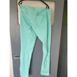 Geisha collection, zomerbroek , groen 2XL