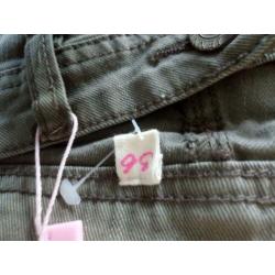 Extra skinny jeans NIEUW maat 34 36 olijf groen