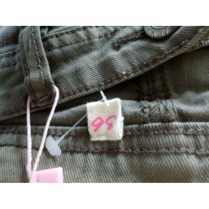 Extra skinny jeans NIEUW maat 34 36 olijf groen