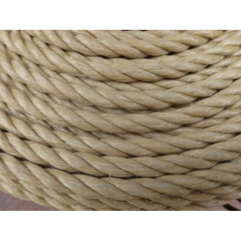 6 mm PP touw op klossen van 220 meter.