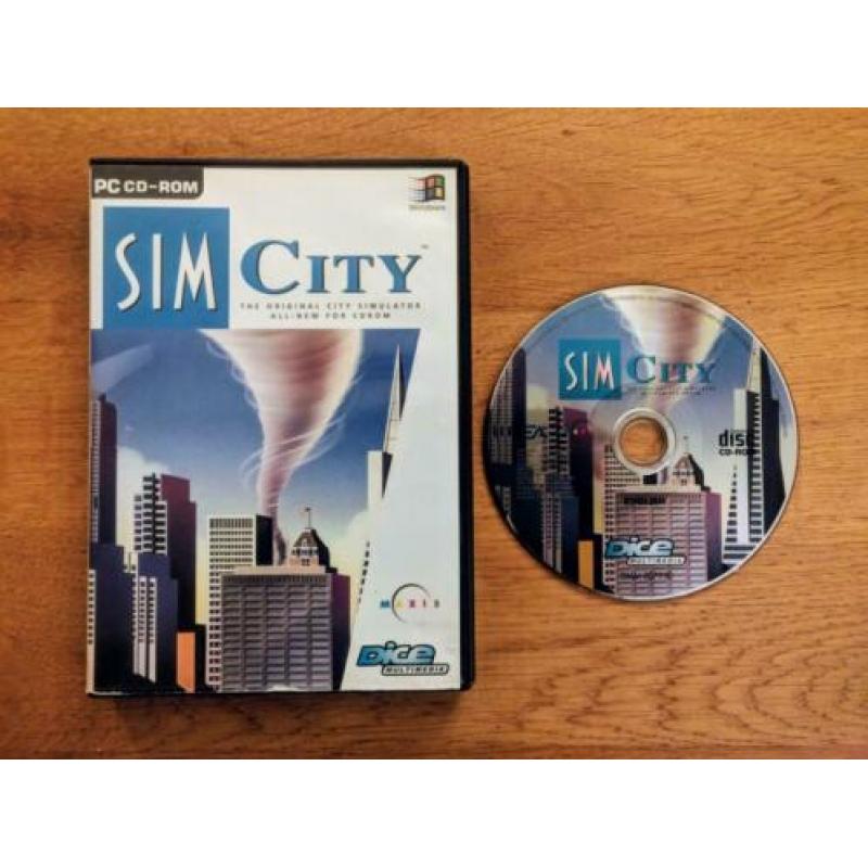 SimCity 1 The Original City Simulator All-New For CDROM